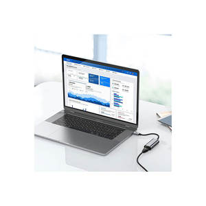 Cable Convertidor Ethernet Netzy QG04 Tipo-C a RJ45, 1024Mbps, 22cm, Negro - Dispositivos de Red - Product Image 2