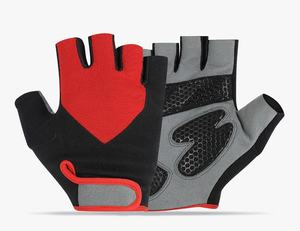 Gants de cyclisme demi-doigt personnalisés de haute qualité 100% Polyester Design imperméable dans des couleurs personnalisées - Product Image 6