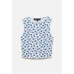 Top corto con estampado floral - Product Image 5