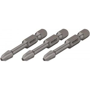 Hazet 1/4'' Impact Torsion Bit <b>Set</b> Cross Recess Profile (PH) 3-Piece Power Tool Accessory - Product Image 1