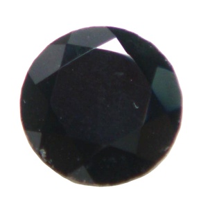 พลอย PDM Gems แบล็คออนิกซ์ธรรมชาติ ทรงกลมเจียระไนเหลี่ยมเพชรพลอย สำหรับทำเครื่องประดับ จากผู้ผลิตในอินเดีย - Product Image 1