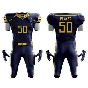 Uniforme de fútbol americano superventas, último estilo, uniforme de fútbol americano personalizado, diseño barato - Product Image 1