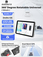 Navifly EU STOCK DUDU7 Autoradio universel 1Din avec écran tactile, lecteur multimédia de navigation automobile pour benz BMW AUDI toyota vw Kia