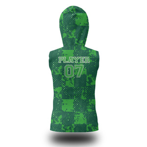 Conjunto de camiseta de fútbol con bandera americana de talla grande personalizada 7V7, uniformes transpirables 7on7 con diseño de bandera americana para ropa de niño - Product Image 3