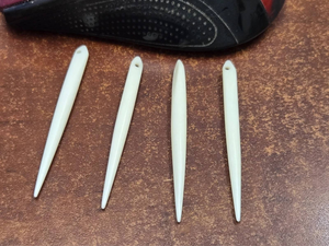 Aiguilles en os naturelles polies, écologiques et simples, faites à la main pour la broderie, la couture et l'artisanat - Prix depuis l'Inde - Product Image 5