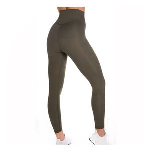 Leggings de Yoga de Cintura Alta para Mujer, con Logotipo Personalizado al por Mayor, Pantalones de Yoga Ajustados, Pantalones de Entrenamiento, Estilo 2024 - Product Image 3