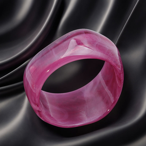 Juego de Brazaletes de Resina de Último Diseño para Mujer, Brazaletes Vibrantes de Lucite de la India, Certificación IGI, para Bodas - Product Image 2