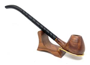 Pipas de fumar de madera portátiles premium con técnica de laca Punta de cigarrillo Premium Boquilla de cigarro de madera - Product Image 4