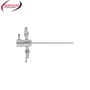 Funda de operación manual Surtechs para fuente de energía con 2 grifos giratorios, juego de artroscopia con certificación CE, 1 año de garantía - Product Image 4