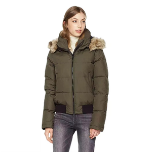 Chaqueta de Mezclilla con Capucha para Mujer, Diseño Nuevo 2025, Personalizada, Invernal, Resistente al Viento, Precio al por Mayor - Product Image 1