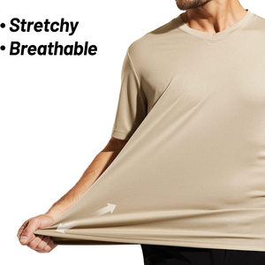 Camiseta de algodón 100% con cuello en V para hombre de estilo personalizado con precio de venta de impresión digital-Hecho en Pakistán - Product Image 3