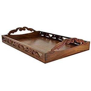 Bandeja Decorativa de Resina Pulida Brillante, Estilo Art Deco, para Servir Aperitivos, de la Mejor Calidad, Apta para Lavavajillas, Personalizable y Multiusos - Product Image 5