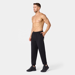 Custom Logo Men Casual Jogger Sweatpants Woolen Breathable Oversized Plain Blank Training Pants Loose Fit <b>Drawstring</b> Closure - Product Image 2