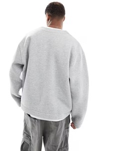 Sudadera con capucha para hombre, jersey de calle, cuello de botón medio lleno, forro polar térmico con capucha bordado, estilo inflado de algodón 100% - Product Image 3