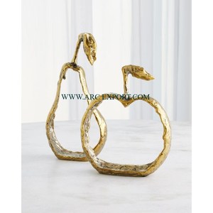 Escultura de acentos de objetos de interior clásicos para mesa de hogar y hotel Diseño maravilloso Escultura de árbol de metal grande de Calidad exclusiva - Product Image 4