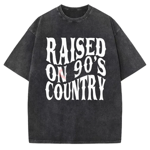 Camiseta personalizada con lavado ácido para hombre, 100% algodón, camisetas gráficas Vintage de talla grande de gran tamaño, diseño en blanco para impresión de logotipos - Product Image 4