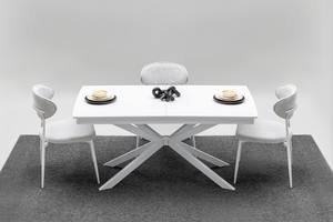 Hermoso juego de cena convertible moderno de acero inoxidable para uso en apartamento, hotel, Villa - Product Image 2