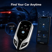 Clé de voiture intelligente Kaifute CF960 améliorée avec écran LCD, compatible Apple Find My 3ème génération, localisateur OBD, entrée sans clé, écran IPS, 2 couleurs, sortie d'usine