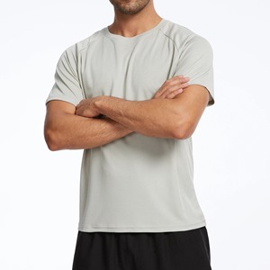 Camisetas de color sólido, camisetas deportivas transpirables de estilo básico para correr, trotar, ropa de hombre de calidad premium al aire libre - Product Image 5