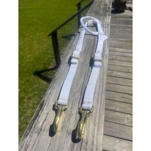 สายจูงม้าทำจากไนลอนสีม่วงมีความยืดหยุ่นสูงถักทอจาก PP ดูแลม้าได้อย่างปลอดภัยพร้อมคลิปความปลอดภัยแบบเย็บสองชั้น - Product Image 3