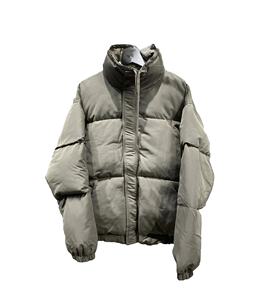 Chaqueta acolchada ligera de invierno para hombre con diseño con capucha y cuello levantado, embalaje personalizado, impermeable, estilo callejero de alta calidad - Product Image 1