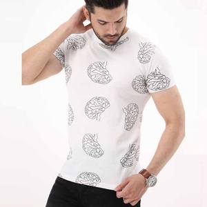 ขายส่ง 180Gsm ผ้าฝ้าย 100% Unisex ว่างเปล่าผู้ชายเสื้อยืดโลโก้ที่กําหนดเองพิมพ์ผู้ชายเสื้อ T - Product Image 1