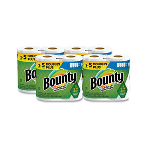 กระดาษเช็ดมือแบบใช้แล้วทิ้ง Bounty Quick Size สีขาว 16 ม้วนใหญ่ 40 ม้วนปกติ 3 ชั้น ซึมซับได้ดี นุ่ม ใช้ในครัว - Product Image 3