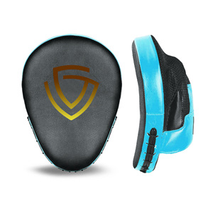 Manoplas de Boxeo de Cuero de Alta Calidad, Almohadillas de Boxeo, Almohadillas de Entrenamiento de Boxeo, Almohadillas de Muay Thai, Almohadillas de Entrenamiento para Kickboxing - Product Image 1