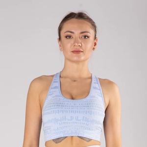 Sujetador deportivo Reversible con relleno extraíble para mujer, sujetadores de realce transpirables sin costuras para correr, gimnasio, estilo Simple - Product Image 5