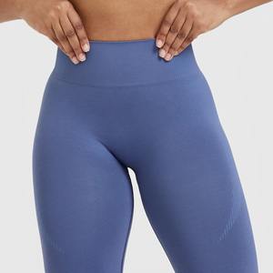 Custom Logo <b>Leggings</b> Spandex Blend Fitness High Rise <b>V</b> Shape Compression Gym <b>Leggings</b> Yoga Pants for Women - Product Image 5