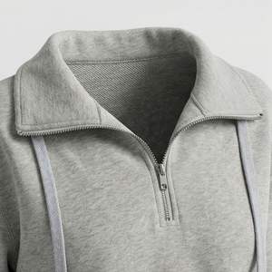 Ensemble de survêtement tendance pour femmes, pantalon de jogging large et sweat-shirt court, nouvelle arrivée 2025, personnalisable - Product Image 4