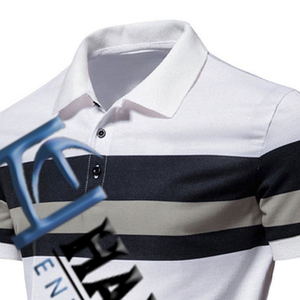 Camiseta de alta calidad para hombre, camisa de tela lisa estampada, diseño de sublimación, logotipo personalizado, informal - Product Image 3