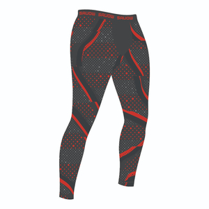 Sublimation Custom BJJ MMA Running Workout Training Compression Pants Sports <b>Leggings</b> Men <b>Leggings</b> High Elasticity Belt Fitness - Product Image 1
