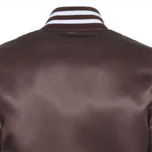 Traje Casual Hombres Satén Varsity Chaquetas Famoso Producto En Calidad Duradera Venta al por mayor Varsity Chaquetas En Los Mejores Diseños Chaqueta - Product Image 6