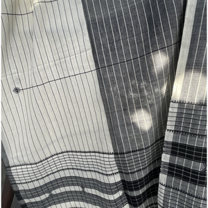 Pañuelo/Hijab Instantáneo de Algodón y Poliéster Bicolor Estilo Pergamino/Pizarra Tejido a Mano con Opción de Logotipo Personalizado - Product Image 2