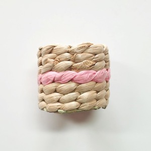 Anneaux porte-serviettes en herbe de mer faits à la main, anneaux en herbe de mer pour tenir les serviettes, style de table à manger - Product Image 6