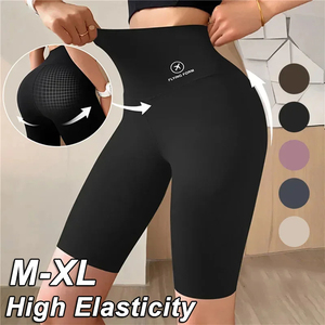 Ropa de fitness personalizada de cintura alta para mujer, pantalones cortos transpirables para yoga y gimnasio para pantalones cortos de entrenamiento - Product Image 1