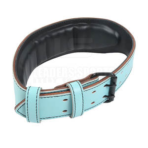 Cinturón de Levantamiento de Pesas Ajustable y Transpirable de Piel de Oveja para Entrenamiento de Fuerza, Gimnasio, Fitness, Ejercicio, Estabilidad Integral - Product Image 3