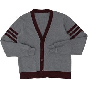 Personnalisable de haute qualité laine unisexe tricoté Cardigan pull hommes pull tricoté à manches longues tricots hiver Cardigan tricot - Product Image 1