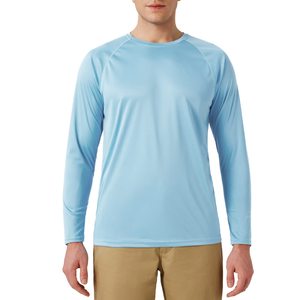 Maillot de bain à manches longues UPF pour homme, léger et infroissable, évacuation de l'humidité à séchage rapide - Product Image 1