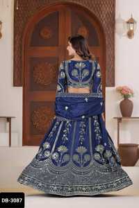 Lehenga choli กับ Chinon Silk dupatta - Product Image 6