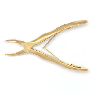Forceps d'extraction dentaire pour enfants de qualité supérieure, premiers molaires supérieurs, modèle anglais, acier inoxydable chirurgical, équipement dentaire - Product Image 6