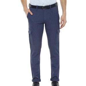 Pantalones Cargo blancos personalizados para hombre, alta calidad, última moda, con bolsillos, venta al por mayor - Product Image 1
