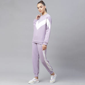 Chándal hecho a medida de estilo callejero para mujer, ropa de uso diario, Top con estampado Digital teñido liso, nuevo estilo, chándal para mujer, venta al por mayor - Product Image 4