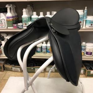 Selle de cheval anglaise de saut en daim synthétique équestre ODM- OEM directement de l'usine - Product Image 3