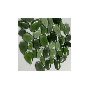 Alif International, pierres précieuses en serpentine verte naturelle de qualité supérieure, cabochons en pierres précieuses, fabrication de bijoux, cabochons, pierres précieuses - Product Image 4