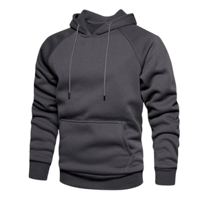 เสื้อฮู้ดลายนูนของผู้ชายเสื้อมีฮู้ดลายนูนทรงโอเวอร์ไซส์แบบกำหนดเอง - Product Image 6