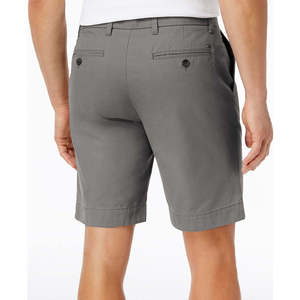 Pantaloncini Casual Tommy Hilfiger da Uomo Taglie Forti 42W TH Flex Stretch 9 Grigio Traspirante Comodo Vita Elastica con Logo Vestibilità Ampia - Product Image 2