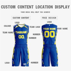 Uniformes de Baloncesto Personalizados 2026, Conjuntos Deportivos Transpirables sin Mangas para Hombres y Niños - Product Image 3