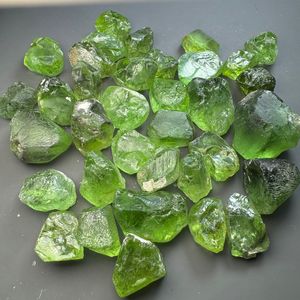 หินเพอริโดตเกรดเจียระไนธรรมชาติ200กรัมหินเพอริโดทเกรดตัด - Product Image 2